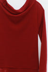 SWAYING 25 Early Spring Water-soluble Wool Fake Two-piece Sweater Series SW-SW25PS1T06-HONG Red SW-SW25PS1T06